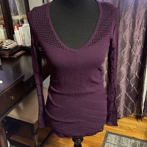 Gorgeous long purple top